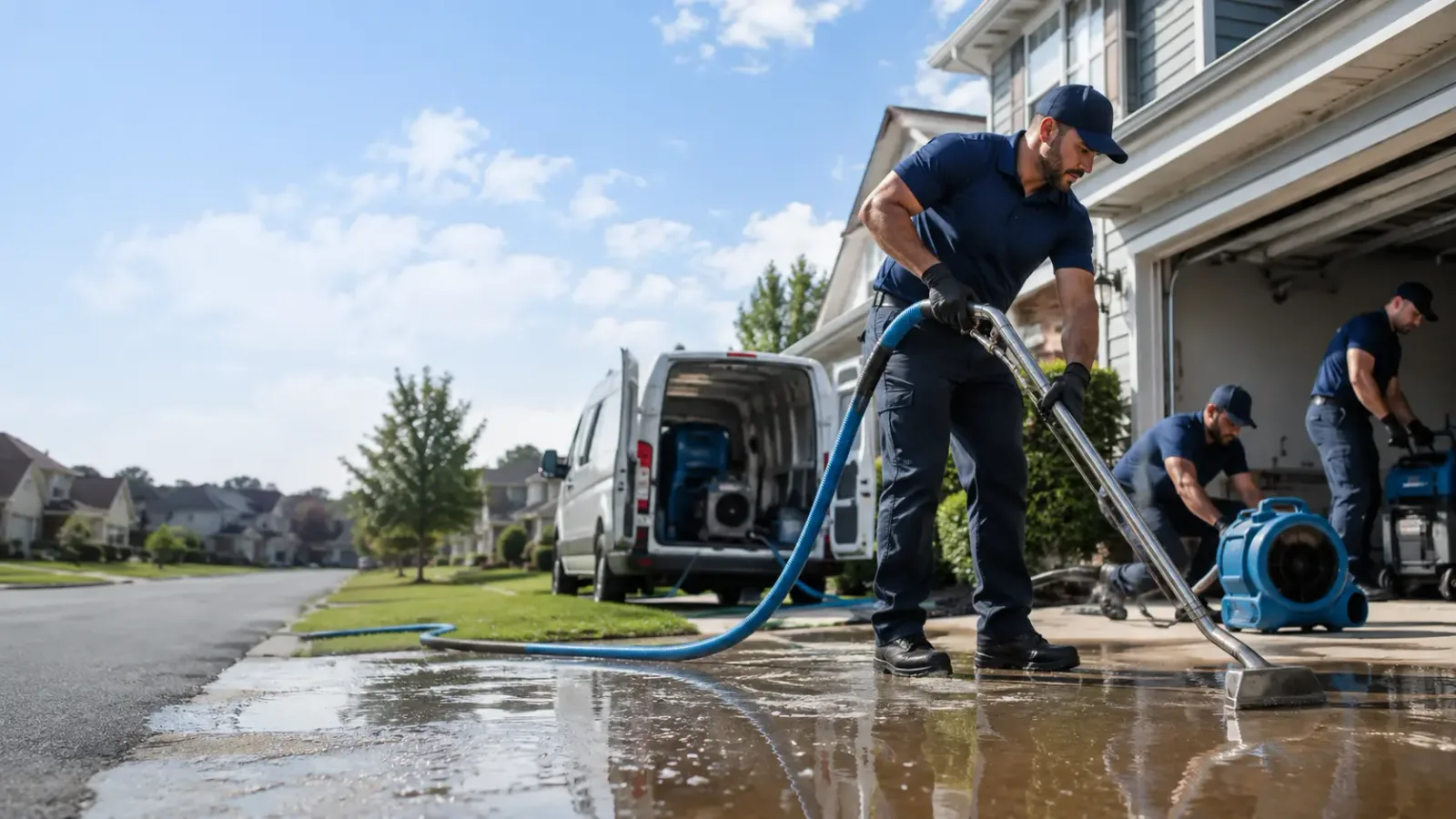 Flood Damage Restoration in Poteau, OK